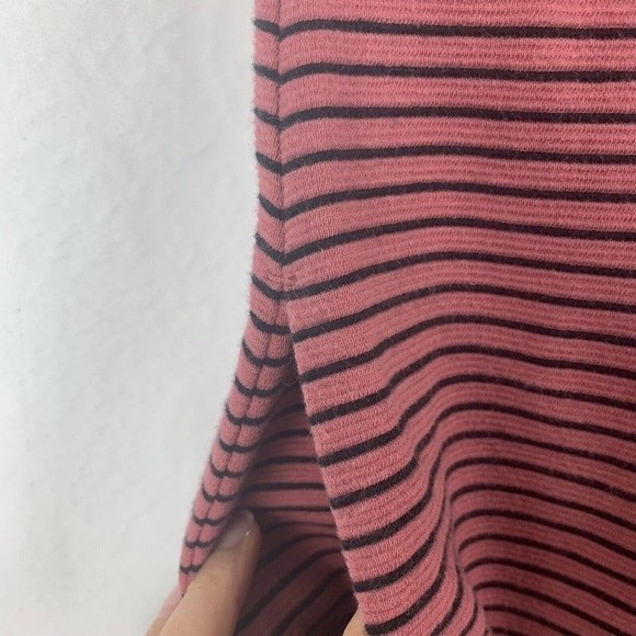 loft pink striped pocketed jumper dress 0 - Picture 3 of 5